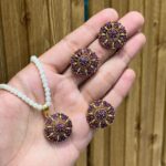 Gold plated locket set - Image 4