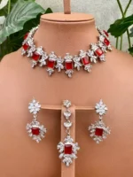 Rp jarao zircon teeka set - Image 5