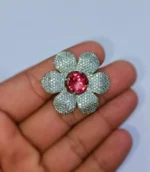 One carat floral ring - Image 3