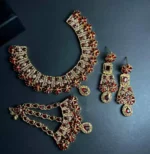 Zircon Bridal set with jhumar - Image 7