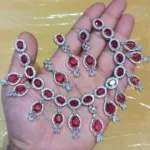 American diamond necklace set - Image 3