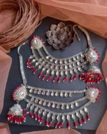 Kundan sahara earrings - Image 3
