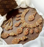 Heavy bridal necklace set