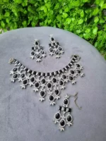 Zircon full neck bridal set - Image 8