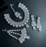 Zircon Bridal set with jhumar