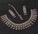 American diamond necklace set - Image 4