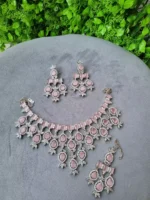 Zircon full neck bridal set - Image 4