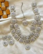 Zircon double layer maala set - Image 13