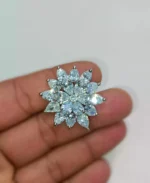 Zircon AD floral ring - Image 3