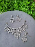 Zircon full neck bridal set - Image 3