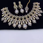 American diamond 1 carat bridal set - Image 2