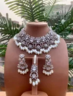 Designer bridal necklace set - Image 3