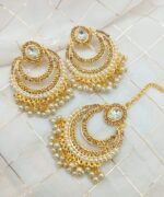 Big size earrings teeka - Image 3