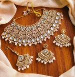 Indian Kundan bridal set - Image 5