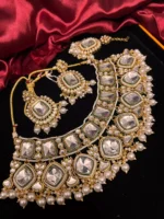 Indian kundan necklace set - Image 3